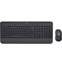 Logitech Business Keyboard und Maus Kabellos QWERTZ mit Bluetooth Graphit MK650