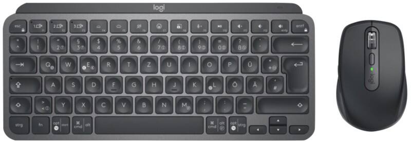 Logitech Business Tastatur und Maus Kabellos QWERTZ mit Bluetooth Graphit 920-011054