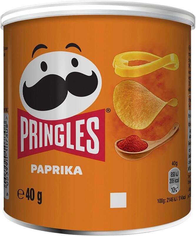 Pringles Paprika Chips 12 Stück à 40 g