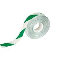 DURABLE Bodenmarkierungsband DURALINE Grün, Weiß 50 mm (B) x 30 m (L) PVC (Polyvinylchlorid)