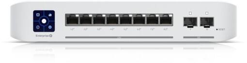 Ubiquiti Switch UniFi Enterprise 8 PoE Managed L3 2.5G Ethernet (100/1000/2500) Power over Ethernet (PoE) Rostfreier Stahl