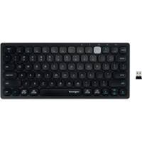 Kensington Dual Kabellose Kompakte Tastatur K75502BE AZERTY Bluetooth/USB-A Nano Receiver Schwarz