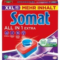 Somat All in 1 Extra Spülmaschinentabs 63 Stück