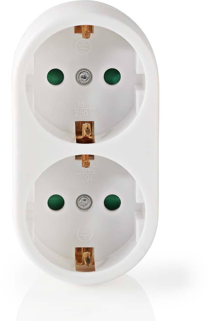 Nedis Netzadapter PSSPL200F1WT 2 Steckd