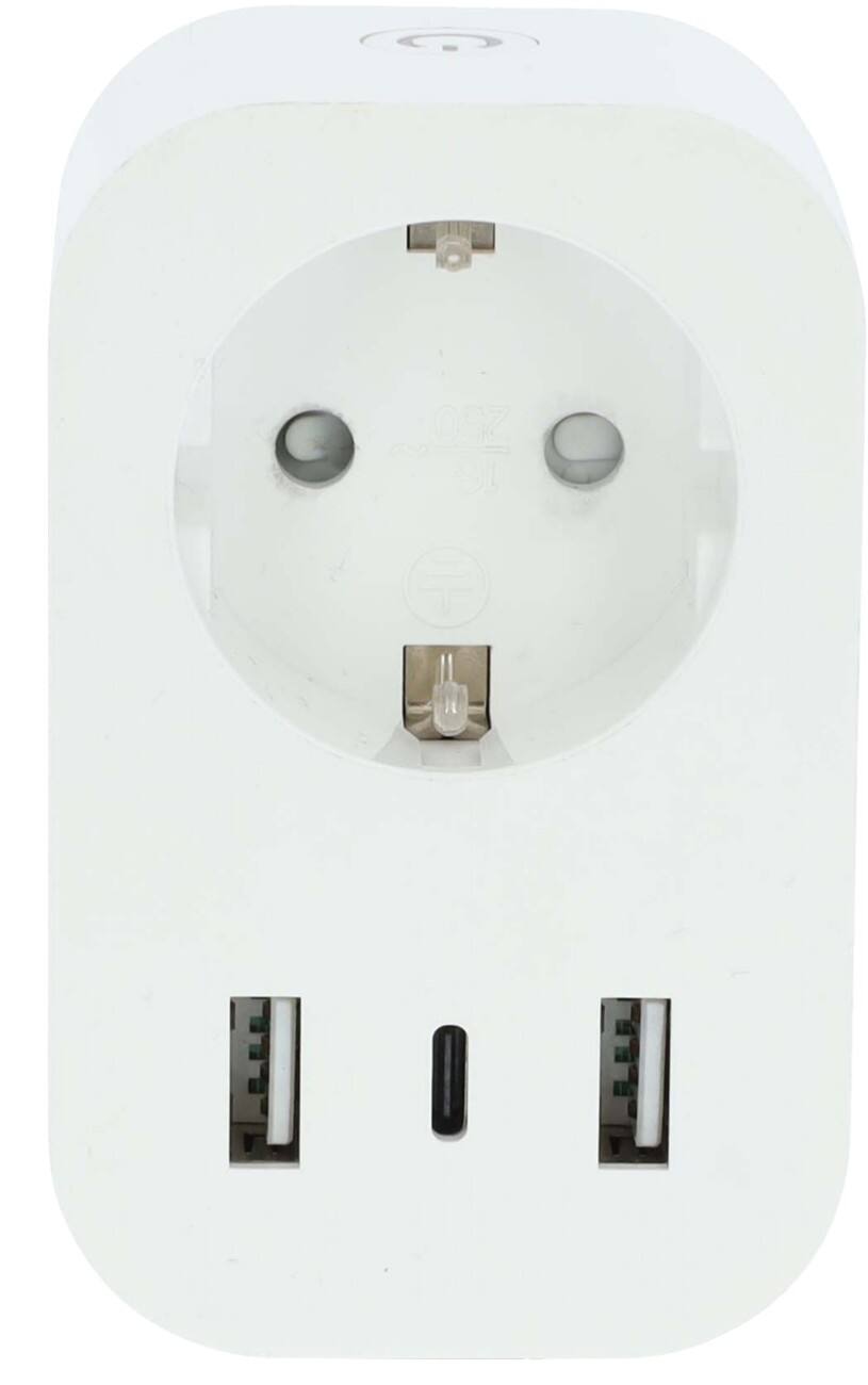 Nedis Smarte Steckdose WIFIP151FWT 1 Steckdose