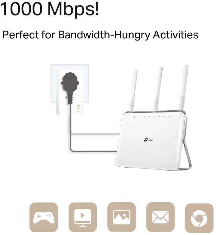 TP-LINK Netzadapter Weiß
