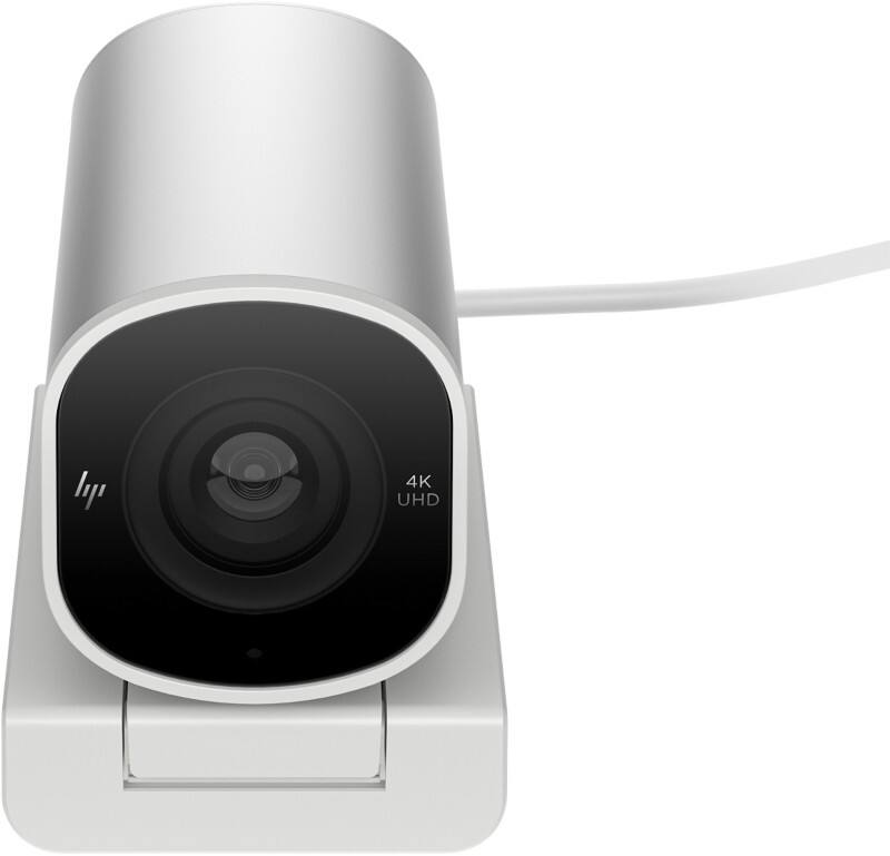 HP Webcam 3840 x 2160 Pixel 4K Ultra HD Mikrofon Inklusive Silber