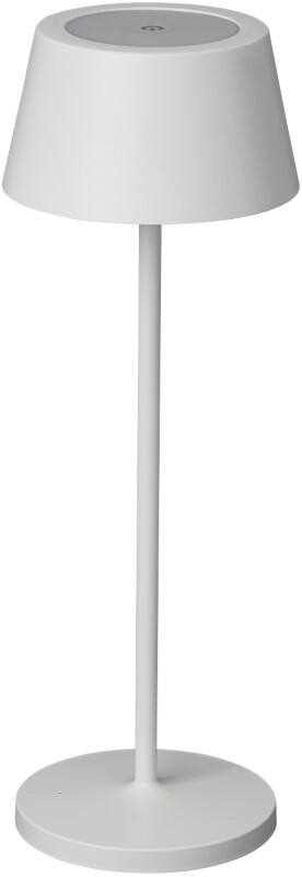 Maul Freistehende Schreibtischlampe Auswechselbare LED-Lichtquelle Weiß Batterie 120 x 120 x 340 mm