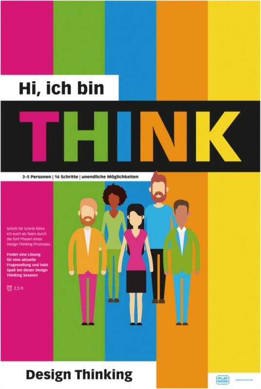 PLAYROOM Flipchartblock Papier 125 (B) x 125 (T) x 710 (H) mm Färbig sortiert