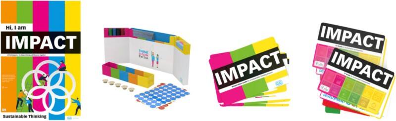 PLAYROOM Moderationsbox Pappkarton 403 (B) x 155 (T) x 710 (H) mm Mehrfärbig