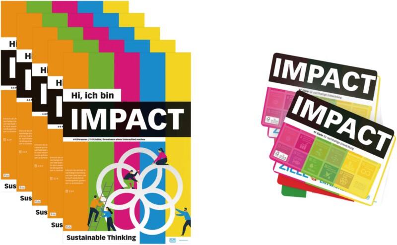 PLAYROOM Moderationsbox Papier 205 (B) x 155 (T) x 700 (H) mm Färbig sortiert