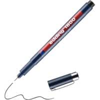 edding Fineliner 1800 0,25 mm Rundspitze Schwarz