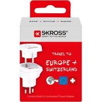 SKROSS Weltreiseadapter Typ J (CH) SKR1500206E Weiß