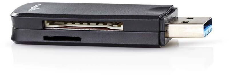 Nedis Kartenlesegerät Schwarz MICROSD USB 3.2 GEN1 CRDRU3100BK
