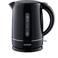 SEVERIN Elektrischer Wasserkocher 1.7 L Kunststoff Schwarz