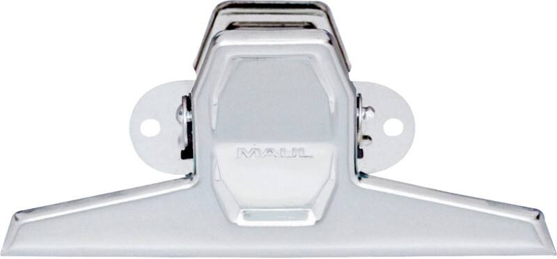 Maul Briefklemmer Metall 20 mm Silber Nicht magnetisch