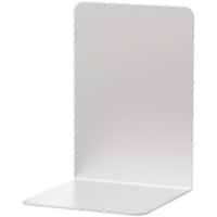 Maul Buchstützen Aluminium Silber 12 x 12 x 17 cm 2 Stück