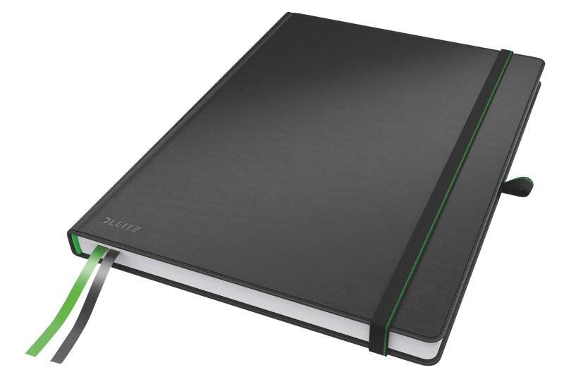 Leitz Complete Notebook A4 liniert mit Hardcover 44720095 160 Seiten 80 Blatt Schwarz