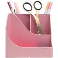 Exacompta AutentiK Stifthalter 5 Fächer Kunststoff Rosa