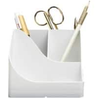 Exacompta AutentiK Stifthalter 5 Fächer Kunststoff Weiß