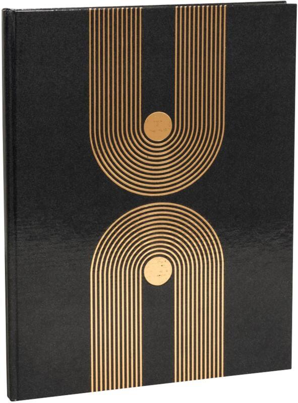 Exacompta Graphik Gästebuch Schwarz 100 Seiten 47848E