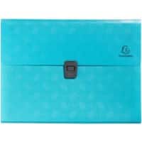 Exacompta Pop'N Co Ordnungsmappe A4 PP (Polypropylen) Blanko Cyan 55299E
