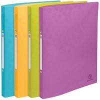 Exacompta Pop'N Co 15 mm Ringbuch PP (Polypropylen) DIN A4 2 Ringe Farbig sortiert 54910E 4 Stück