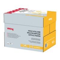 Viking Business A4 Druckerpapier 80 g/m² Glatt Hochweiß 161 CIE 5 Pack à 500 Blatt