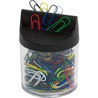 WEDO Büroklammerspender Metall 75 mm Transparent 125 Stück