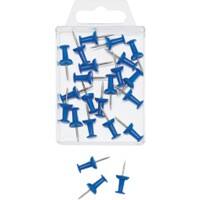 WEDO Stecknadeln Metall Blau 20 Stück