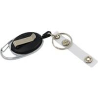 WEDO Schlüsselhalter Badge Reel Schwarz