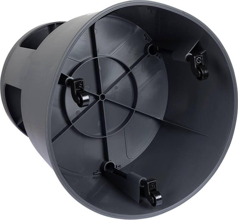 WEDO Rollhocker 428 mm PP (Polypropylen) Grau