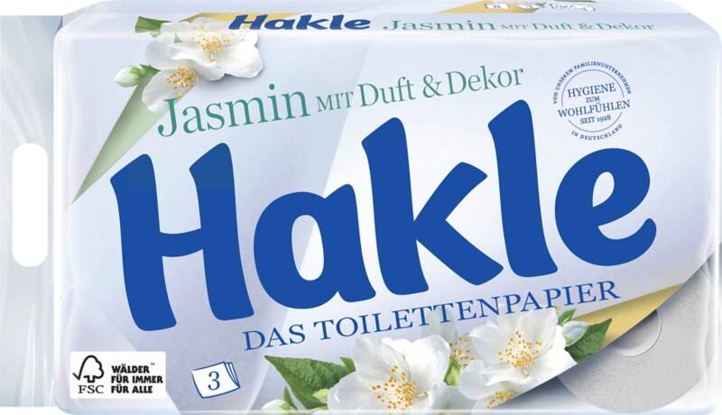 Hakle Toilettenpapier 3-lagig 18888 8 Rollen