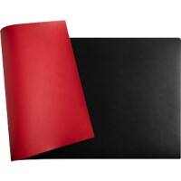 Exacompta Home Office Schreibunterlage PU (Polyurethan) Rot, Schwarz 35 x 60 cm