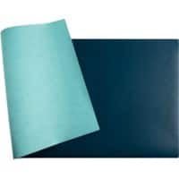 Exacompta Home Office Schreibunterlage PU (Polyurethan) Blau, Tropisch 35 x 60 cm