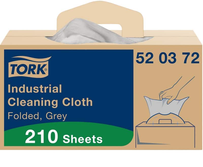 Tork W7 Premium Reinigungstuch Grau 35,5 x 41,5 cm