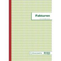 Exacompta Rechnungsbuch DIN A4 23285X Niederländischer Text Dreifach 5 Stück
