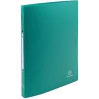 Exacompta OpaK 15 mm Ringbuch PP (Polypropylen) A4 2-Ring Dunkelgrün 54193E 20 Stück