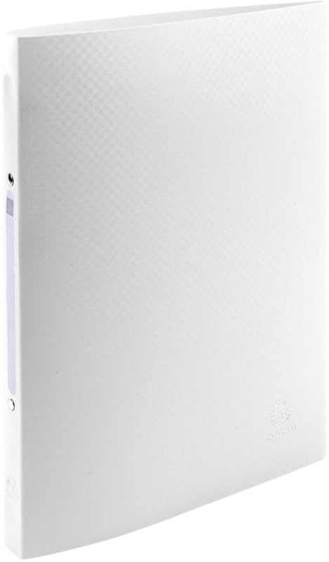 Exacompta OpaK 15 mm Ringbuch PP (Polypropylen) A4 2-Ring Weiß 54178E 20 Stück