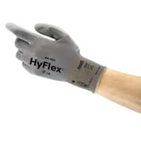 Ansell HyFlex Mechanical Protection Mehrweg Arbeitshandschuhe Nylon, PU (Polyurethan) Größe 8 Grau 12 Paar