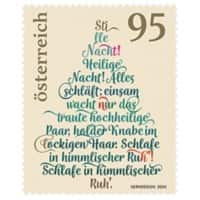 Post AG/Österreichische Post Christbaum Briefmarken 0,95 Euro Non Prior 50 Stück 