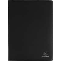 Exacompta OpaK Präsentationsmappe 60 Taschen A4 Schwarz 8 Stück