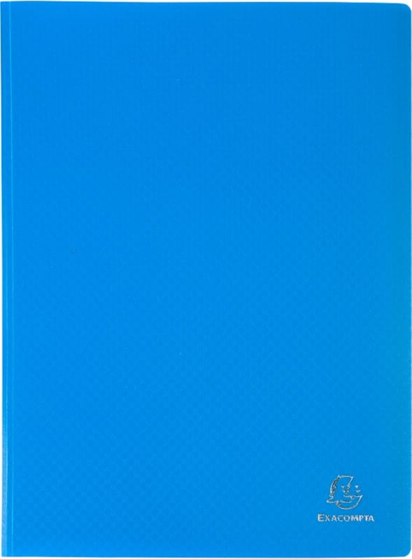 Exacompta OpaK Präsentationsmappe 60 Taschen A4 Hellblau 8 Stück