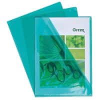 Exacompta Klarsichthülle A4 Grün Kunststoff, PVC (Polyvinylchlorid) 13/100 100 Stück