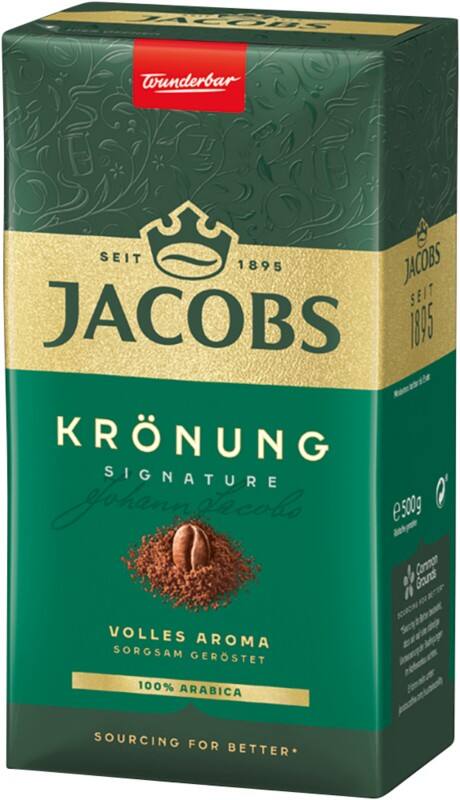 Jacobs Krönung Signature Gemahlener Kaffee Arabica 500 g