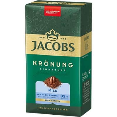Jacobs Krönung Signature Gemahlener Kaffee Mild Arabica 500 g
