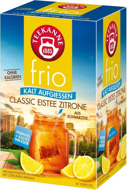 TEEKANNE Frio Tee Zitrone 18 Stück à 2.5 g