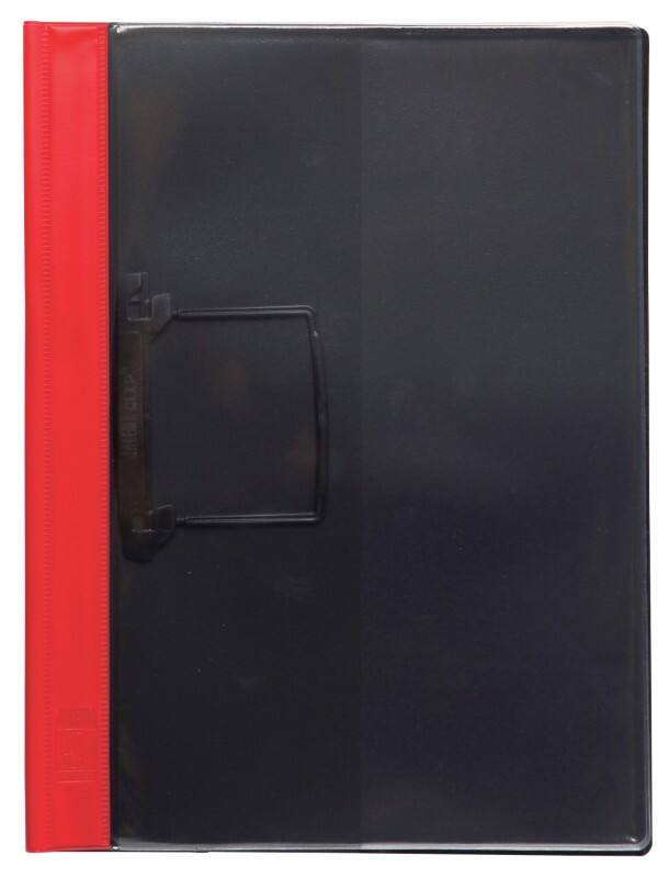 Djois JalemaClip Schnellhefter 1021515 A4 Kunststoff 24 (B) x 31,5 (H) cm Rot 10 Stück