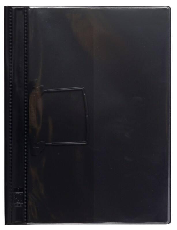 Djois JalemaClip Präsentationsmappe 1021519 A4 Kunststoff 24 (B) x 31,5 (H) cm Schwarz 10 Stück