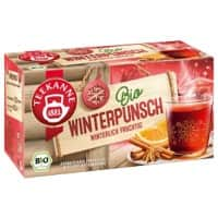 TEEKANNE Früchtetee Bio Winterpunsch Fruchtig, Süß 18 Beutel à 2,25 g